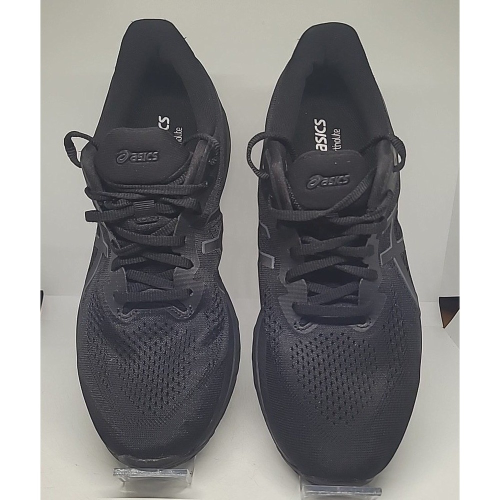 ASICS Sneakers Womens Triple Black Athletic‎ Sneakers 1011B354